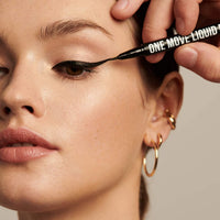 Inglot One Move Liquid Eyeliner Black - 0.55 ml Waterproof and smudge-proof