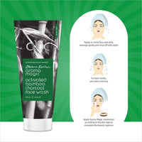 Aroma Magic Face Wash 100 ml (Charcoal) And Aroma Magic Grapefruit Face Wash, 100ml