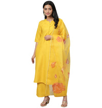RATAN Straight Salwar Suit Kurta Palazzo Set with Printed Dupatta for Women