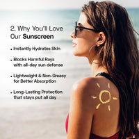 VCare Sunscreen SPF 30 Matte Cream 50g for Women & Men For All Skin Types (white)