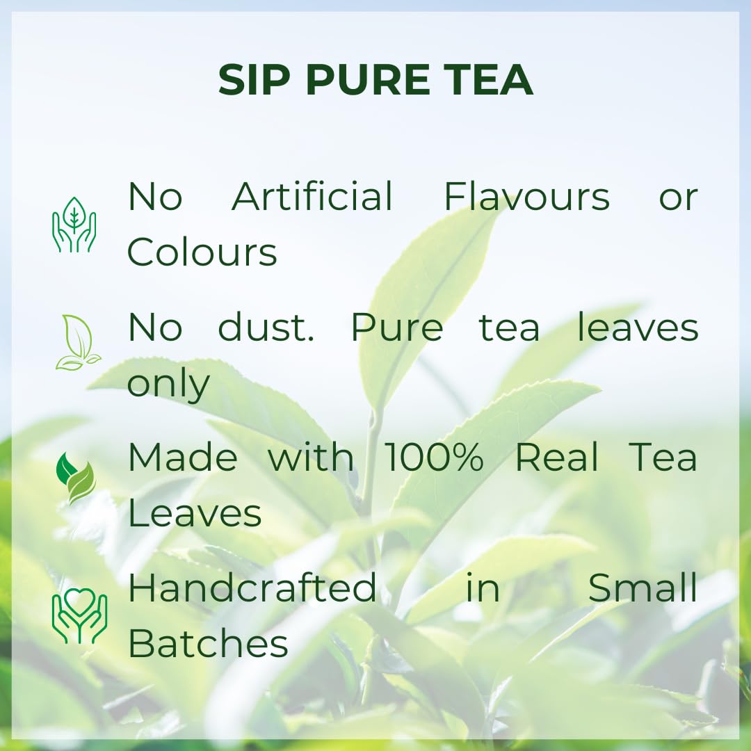 Yumavi Premium Fresh Kadak Chai Sealed Pack for Freshness | Sourced From The Estates Of Assam | Strong and Premium Chai Black Tea 250G