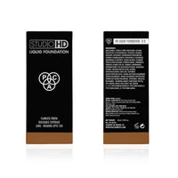 PAC Studio HD Liquid Foundation (5.0) | Lightweight Dewy Satin Finish | Medium to Buildable Coverage | Natural Second Skin like Finish | Suitable for all Skin Types - 28ml