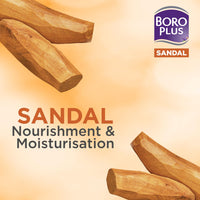 BoroPlus Antiseptic And Moisturising Bathing Sandal Soap With Sandal & Neem | 99.9% Germ And Virus Protection | For Smooth, Soft, Moisturised & Nourished Skin, 125G (Pack Of 4)