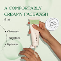 SkinInspired Crème Cleanser For Oily Skin Facewash | Complete Cleansing | Skin Brightening | Moisturising | For Normal, Combination, Oily & Acne-Prone Skin | Salicylic Acid + Lactic Acid + Vitamin C | 70 ml