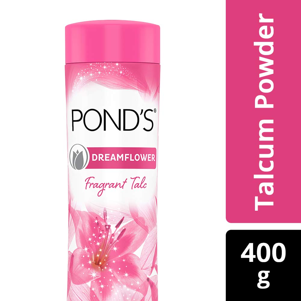 Lakmé Perfect Radiance Fairness Day Creme 50 g & POND'S Dreamflower Fragrant Talcum Powder, Pink Lily, 400 g
