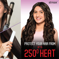 Streax Heat Protectant Spray for Hair - 100 ml, Hair Styling Spray for Women & Men I Heat Protection Spray from heat|Heat protection serum|Protection upto 250°C & 2X Less Hair Breakage