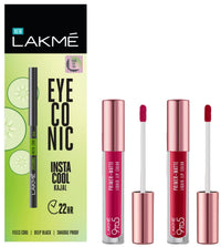 Lakmé 9to5 Primer + Matte Liquid Lip Color MP2 Power Pink