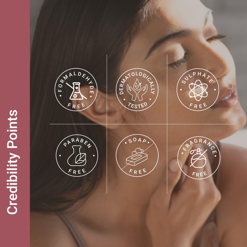 Neude Jelliciously Clean Face Wash 100ml pH 5.5 for Sensitive Skin Gel Face Cleanser with Double Milk Actives Lactobionic Acid & Lactic Acid - Deep Cleansing Brightening & Elasticity Boosting Formula