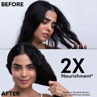 Naturali Rice Water Shampoo for Frizzy and Dry Hair | With Rice Water | Sulphate Free | For Women | Clarifying Shampoo | Paraben Free | 370 ml