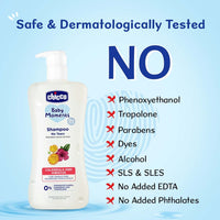 Chicco Baby Moments Shampoo for Babies with Calendula & Hibiscus, 100 ml| No Tears Formula|For Soft & Smooth Hair|Dermatologically Tested|Parabens & Phenoxyethanol Free (Pack of 2)