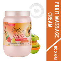 Skin Secrets Fruit Facial Massage Cream with Orange & Papaya Extract| Paraben Free, Cruelty Free & Vegan (800gm)