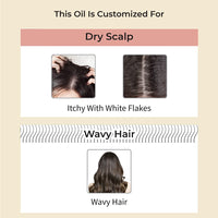 Vedix Vapra Root Stimulating Ayurvedic Hair Oil | Hair Growth Oil With Chamomile + Indian Licorice + Onion Hair Oil - Customized Anti Hair Fall Control Oil - 100ml