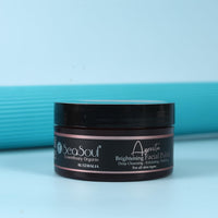 SeaSoul Facial Scrub Face Polish for Skin Brightening, Deep Cleansing, Exfoliating & Sebum Control Enriched with Rosehip, Goji Berries & Evening Primrose Ideal for Women & Men (100 g)