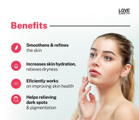 Love Earth AHA 10% Lactic Acid Serum With Organic Carrot Root & Hyaluronic Acid For Hyperpigmentation, Dark Spots & Ageing 30 ML