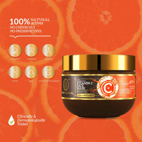 Khadi Natural Vitamin C Face Mask | Face Mask for Reducing Fine Lines & Wrinkles | Paraben, Mineral Oil & Sulphate Free |Suitable for All Skin Types | Powered Botanics