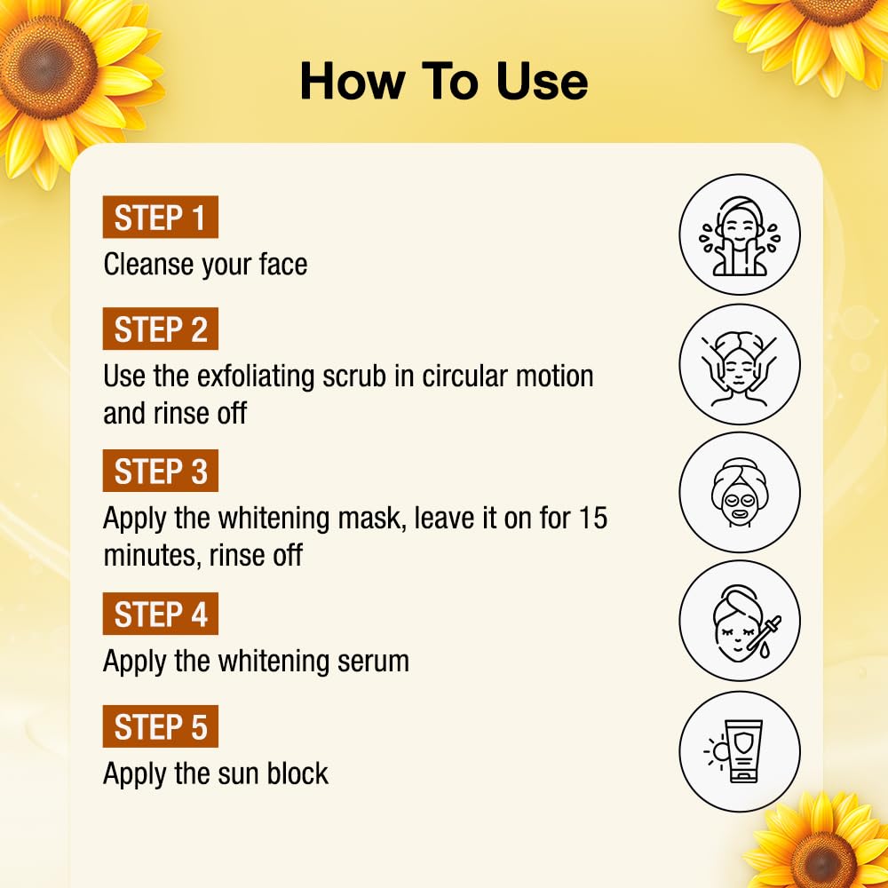 Shahnaz Husain 5 Step Anti-Tan Skin Care Facial Kit | 50g