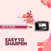 MARS Matte Lip Liner | One Swipe Smooth Application | Long Lasting Lip Pencil (1.4gm) (03-BLOOD BATH)