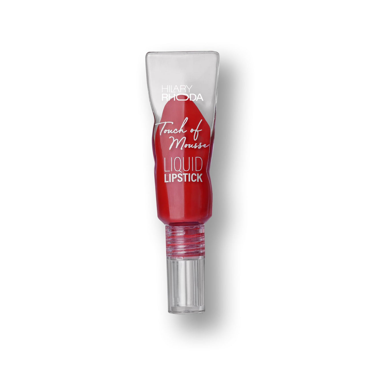Hilary Rhoda Touch Of Mousse Lipstick | Matte Finish & Long Lasting | Infused with Vitamin E | Weightless & Liquid Lipstick with Mousse Finish | Smudge & Water Proof | Vegan - 5ml (Exposed Red - Shade 09)