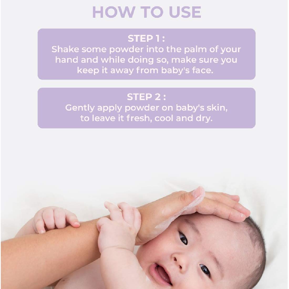 Softsens Baby Powder|Enriched with Patchouli & Olive|Soothes & Moisturises Baby’s Skin|Mild,Dermatologically Tested,Hypoallergenic & Paraben-Free|200g (Pack of 3)