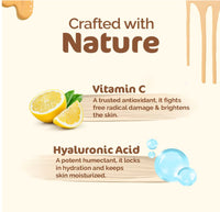 Mamaearth Hydra-Glow CC Serum with Vitamin C & Hyaluronic Acid - Peach - 30 ml | Hydrates Skin | Natural Coverage| SPF 30