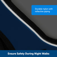 PetSafe EasySport Dog Harness - Padded, Adjustable Dog Harness with Control Handle and Reflective Piping - Great for Active Dogs - from The Makers of The Easy Walk Harness - Small, Charcoal