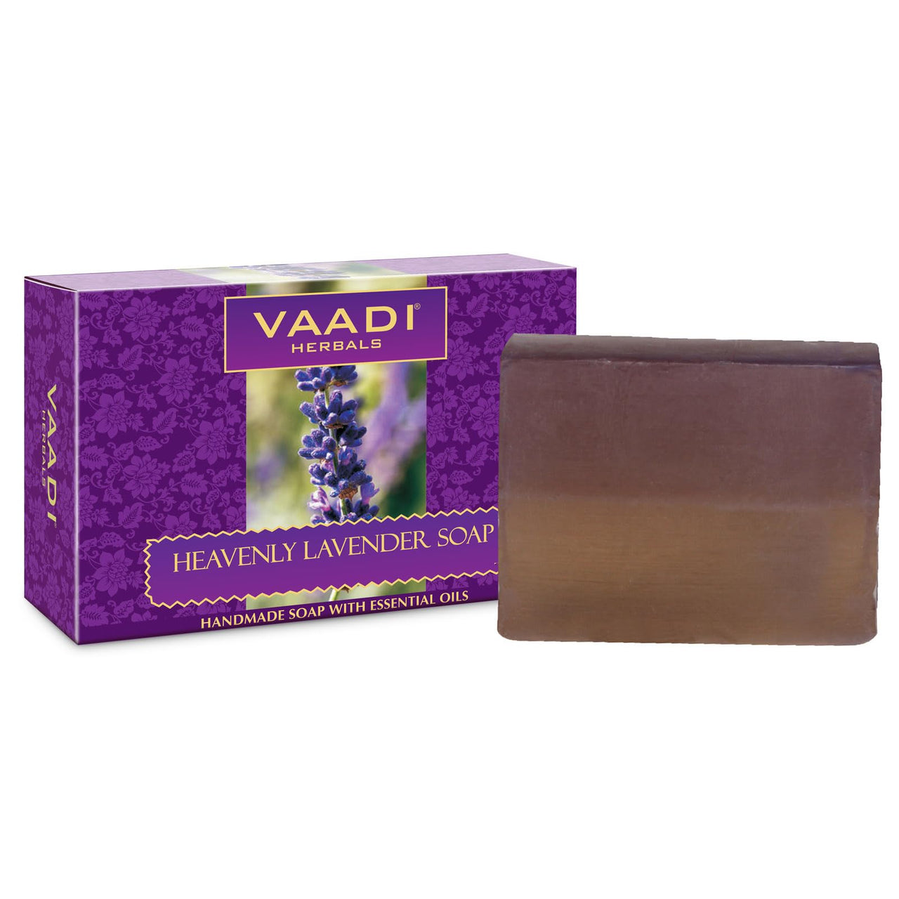 Vaadi Herbals Assorted Luxurious Handmade Herbal Soaps, 75g (Pack of 12)