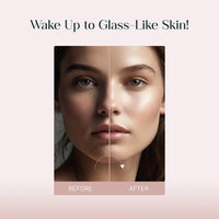 SeoulSkin Niacinamide Glass Skin Overnight Mask – Korean Face Mask Sheet for Glowing Skin | 50,000 PPM Niacinamide & Hyaluronic Acid | Hydrating, Pore-Minimizing, Korean Skincare Sheet Mask