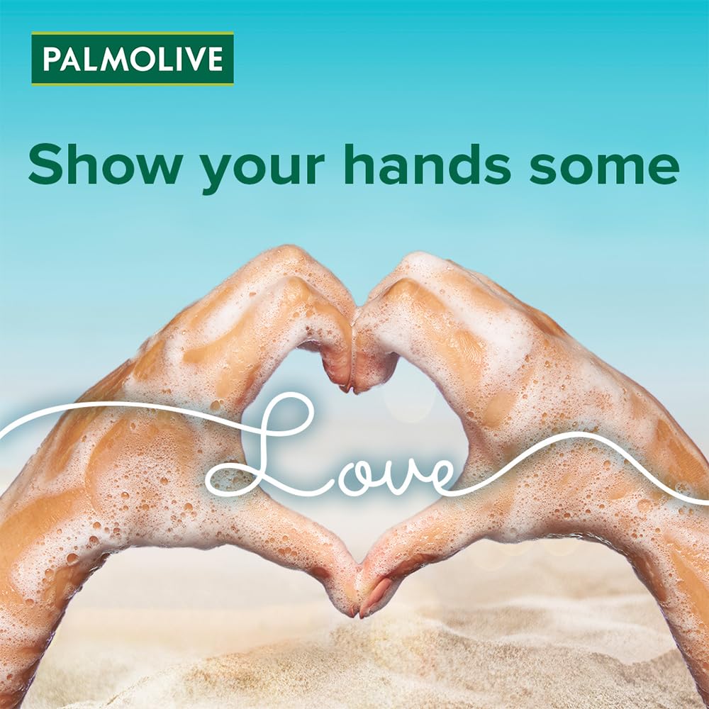 Palmolive Naturals Sea Minerals Liquid Hand Wash Refill 750ml, Remove 99.9% of Germs, Refreshing Fragrance Handwash Refill Pack,
