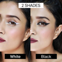 FLiCKA Breathtaking Eyes Twist Kajal Waterproof, Smudge Proof, Longlasting, Dermatologically approved, Intense Colour, Black, 0.30g