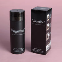 VAGMINE Hair Fiber Powder Black for Men & Women | 27.5g | Instantly Covers Thinning Hair & Bald Spots | Natural Look & Long-Lasting Hold | Easy to Apply | Suitable for All Hair Types