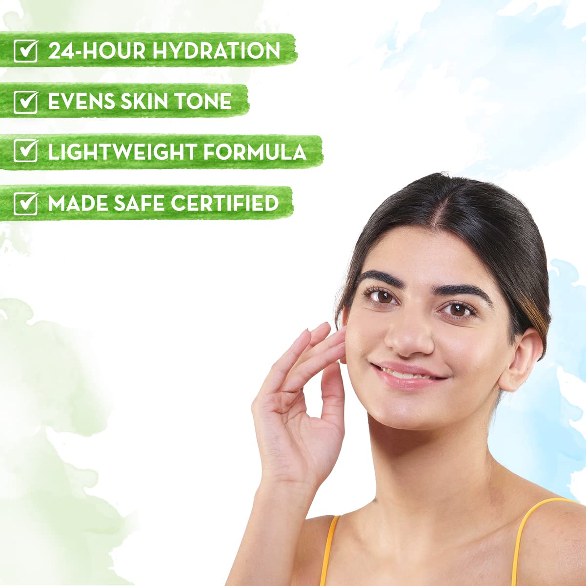 Mamaearth Rice Gel Face Moisturizer With Rice Water & Niacinamide for Glass Skin - 100 ml