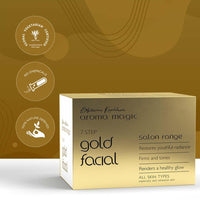 Aroma Magic Gold Facial Kit (Golden), Pack of 1