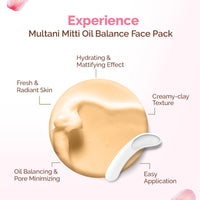Mamaearth Multani Mitti Oil Balance Face Pack with Multani Mitti & Bulgarian Rose for Normal to Oily Skin 200g | DIY-like Texture | Controls Oil & Acne | Clay Face Mask | Free From Harmful Chemicals