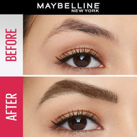 Maybelline New York Tattoo Brow 3 Day Styling Brow Gel - Deep Brown, Semi-permanent Tinted Eyebrow Gel, Water, smudge & Transfer-proof. Tattoo Brow 3 Day Styling Brow Gel Last Up To 3 Days | 6ml