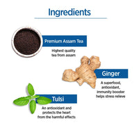 Chaayos Premium Gift Hampers for Diwali | Contains Ginger (Adrak) Tulsi Tea Leaves & Kulhad cup | Premium Assam Tea Set | Diwali Gift Box | Luxury gift set | Gift for Family & Relative | Gift for Health