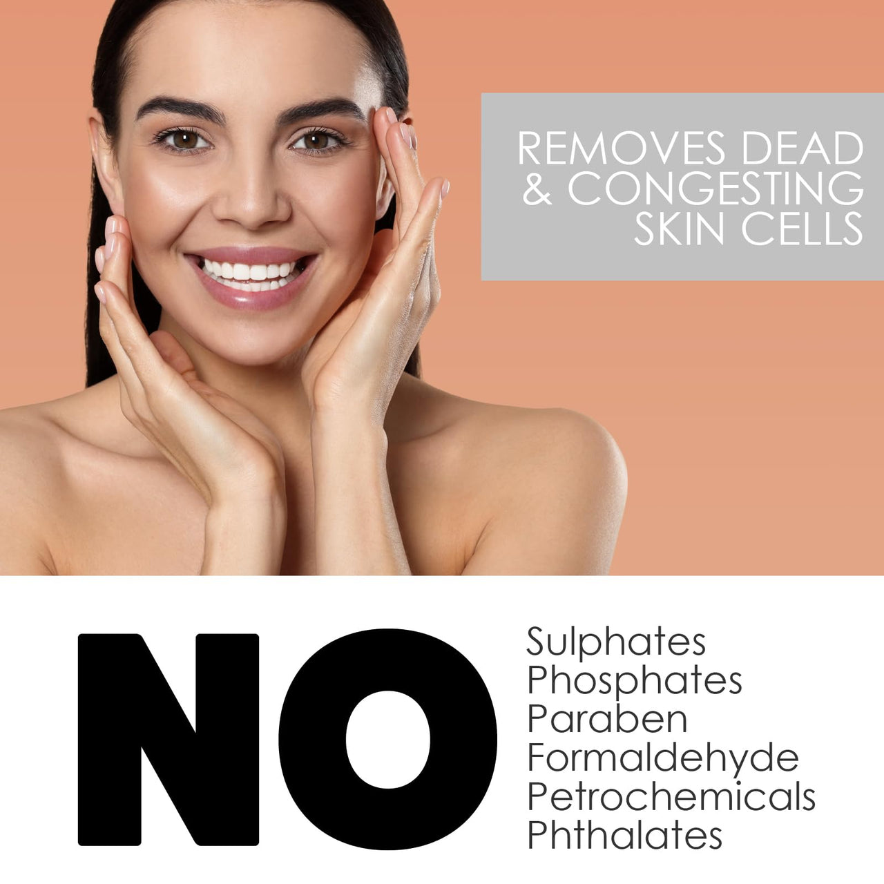 SeaSoul Facial Scrub Face Polish for Skin Brightening, Deep Cleansing, Exfoliating & Sebum Control Enriched with Rosehip, Goji Berries & Evening Primrose Ideal for Women & Men (100 g)