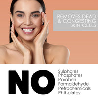 SeaSoul Facial Scrub Face Polish for Skin Brightening, Deep Cleansing, Exfoliating & Sebum Control Enriched with Rosehip, Goji Berries & Evening Primrose Ideal for Women & Men (100 g)