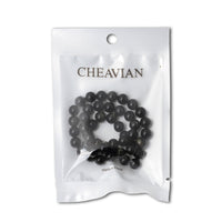 CHEAVIAN 45PCS 8mm Natural Golden Obsidian Gemstone Round Loose Beads Crystal Energy Stone Healing Power for Jewelry Making 1 Strand 15