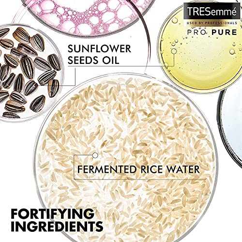 TRESemme Pro Pure Damage Recovery Mask, With Fermented Rice Water, Sulphate Free & Paraben Free, For Damaged Hair, 300 Millilitre, Sunflower