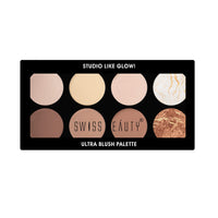 Swiss Beauty Ultra Blush Palette With Highly Blendable Shades | Pigmented Blusher For A Natural Flush | Shade-4, 16Gm|