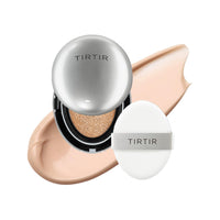 TIRTIR Mask Fit Aura Cushion Foundation, Full coverage, Skin fit, Satin Glow Finish, Korean Cushion Foundation #21C COOL IVORY, 4.5g