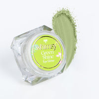 Whimsy Safe, Organic, Non- Toxic Eye Glitter for Girls|Sparkle Glitter Eyeshadow| Eyeshadow for Girls|Long Lasting Eye Makeup|Glitters for kids| Safe Eye Makeup Products|Edible Glitters (Green)