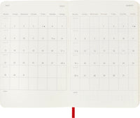 Moleskine Classic 18 Month 2023-2024 Weekly Planner, Soft Cover, Pocket (3.5