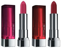 Maybelline New York Color Sensational Creamy Matte Lipstick, 695 Divine Wine, 3.9g & Maybelline New York Color Sensational Creamy Matte Lipstick, 680 Mesmerizing Magenta, 3.9g