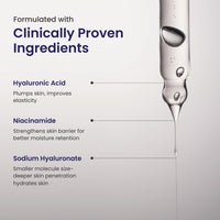 Re'equil Daily Hydration Serum with Niacinamide, Sodium Hyaluronate, and Hyaluronic Acid | Enhances Skin Hydration | Improves Skin Texture | Reduces Fine Lines & Wrinkles | 25 ml