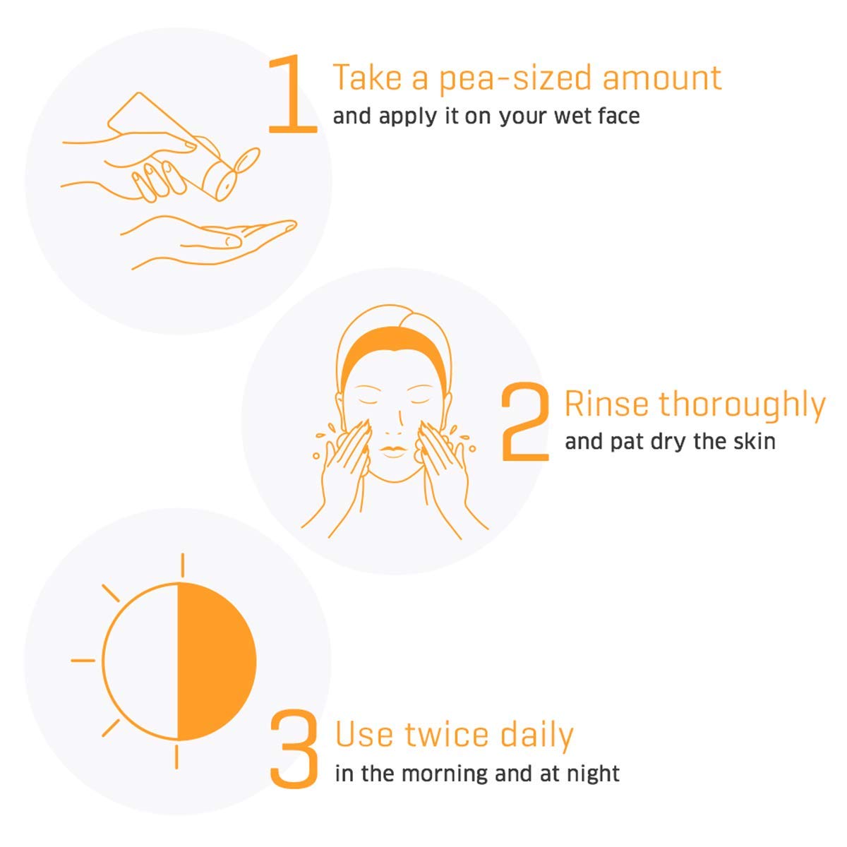 Dermafique Vitality Flash Facial Cleanser – 100ml, Orange Zest Extract Removes Sebum (Oil), Face Wash with Micro Pearls Exfoliator | Soap, Paraben & Alcohol Free | Dermatologist Tested