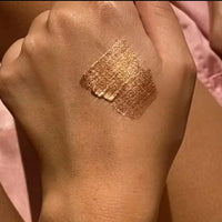 Lavenza Color Pop - Liquid Eyeshadow | DUAL TONE, Vegan, Silicone & Talc FREE, Long-lasting, Light-weight, Smudge-proof| 3.5 ml (Metallic Bronze & Mocha shade)