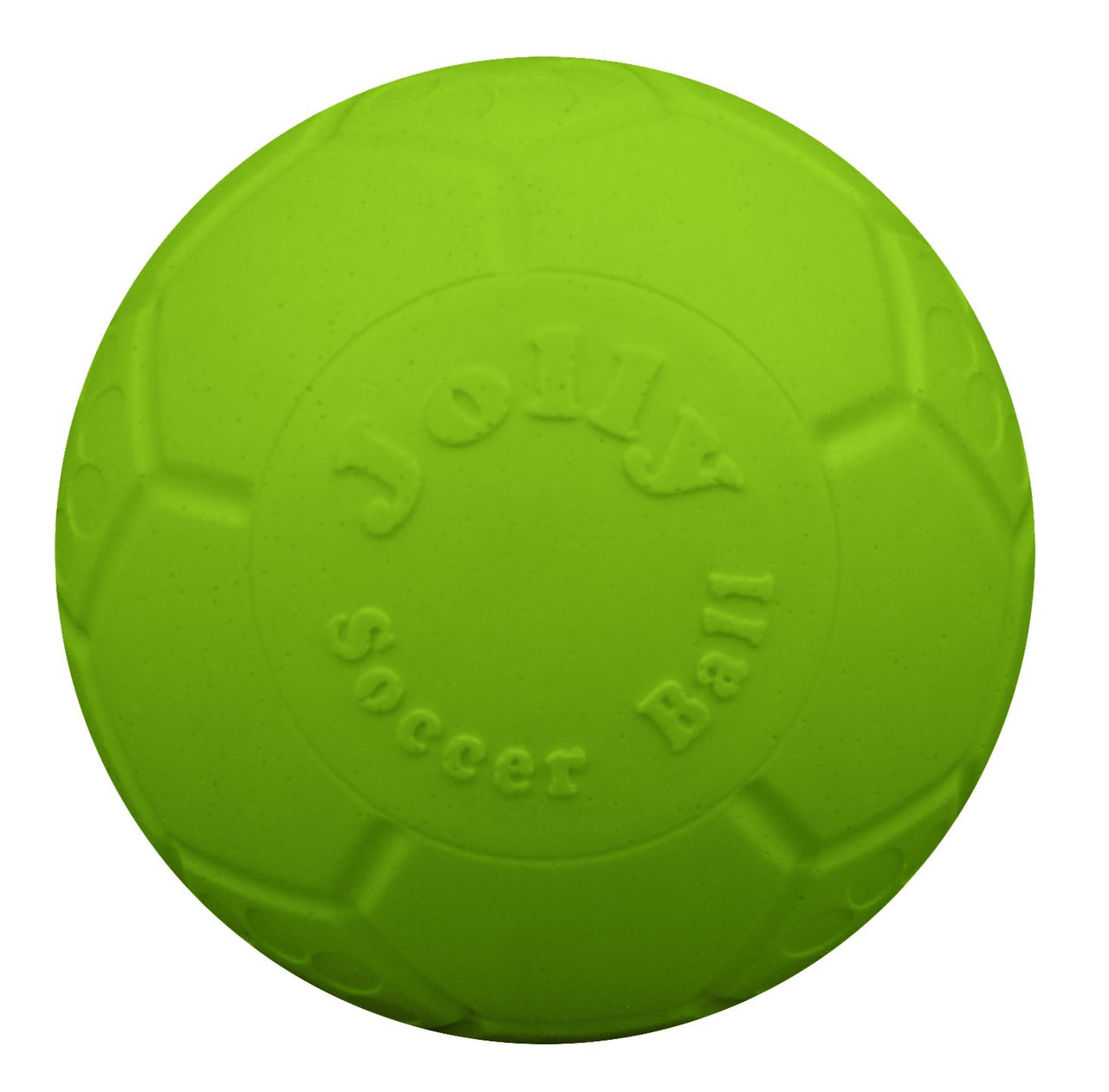 Jolly Pets Large Soccer Ball Floating-Bouncing Dog Toy, 8 inch Diameter, Apple Green Large/X-Large: 8 Inch Diameter
