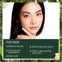 INDUS VALLEY Bio Organic Natural Multani Mitti Powder | Healing Clay | Bentonite clay with Rose Petals Powder | Rosa indica for Skin Care - (200g+100=300g)