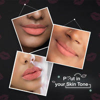 Dazller All Day Lip Colour Quick Dry | Long-Stay | Lightweight | Matte Lipstick for Women | Enriched with Kokum Butter 6g (QDLC024 - Vital Coral, Quick Dry)